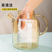 青蘋果 1.8L耐熱玻璃冷熱水壺嘟嘟壺