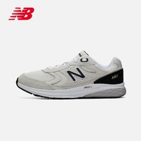 new balance NewBalanceNB880系列復(fù)古休閑舒適運(yùn)動(dòng)跑步鞋MW880OF3米白色（下單返15無(wú)門檻）