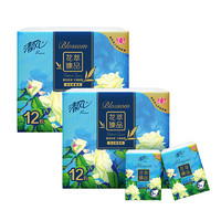 Breeze 清風(fēng) 紙巾抽紙花萃臻品4層加厚80抽*24包