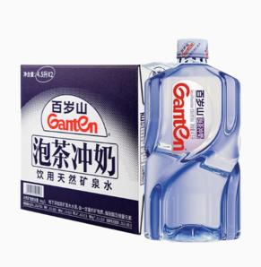 百億補(bǔ)貼！Ganten 百歲山 天然礦泉水 4.5L*2桶