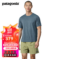 Patagonia 巴塔哥尼亞 男士戶外運(yùn)動(dòng)C1速干短袖T恤