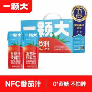 一顆大? NFC番茄汁飲料（微糖版）  200ml*10盒