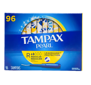 TAMPAX 丹碧絲 珍珠系列 導(dǎo)管式衛(wèi)生棉條 普通流量型 96支