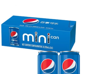 pepsi 百事 碳酸汽水200ml*10罐