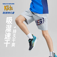 SKECHERS 斯凱奇 兒童休閑五分褲L223B068