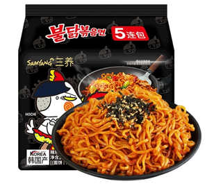 SAMYANG 三養(yǎng)  辣雞肉味超辣火雞面 140g*5