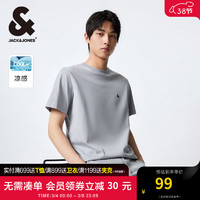 杰克瓊斯 杰克·瓊斯（JACK&JONES）男裝T恤男春夏無憂搭舒適男士短袖清涼多色上衣純色水