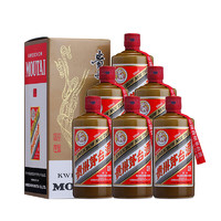 MOUTAI 茅臺(tái) 貴州飛天茅臺(tái)酒醬香型53度500ml*6瓶 原箱（年份隨機(jī)）