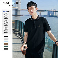 PEACEBIRD 太平鳥(niǎo) 男士休閑POLO衫短袖T恤