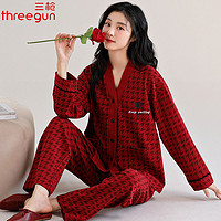 THREEGUN 三槍 女士秋冬款家居服套裝