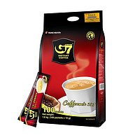 G7 COFFEE 多人越南進口中原G7原味咖啡100條袋裝三合一學(xué)生提神速溶咖啡粉