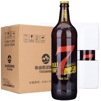 TAISHAN 泰山啤酒 7天 10度原漿啤酒 720ml*6瓶