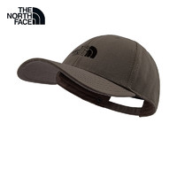 THE NORTH FACE 北面 運(yùn)動(dòng)帽通用款戶(hù)外防護(hù)透氣帽子4VSV 棕色/1OI