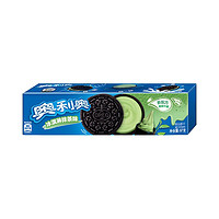 OREO 奧利奧 水果夾心餅干  冰淇淋夾心抹茶味 97g