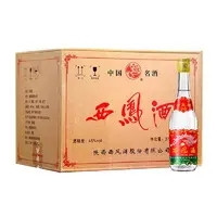 西鳳酒 45%vol 鳳香型白酒 375ml*6瓶+酒具七件套