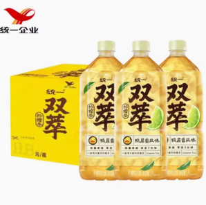 百億補貼！統(tǒng)一 雙萃鴨屎香風味檸檬茶 1L*8瓶