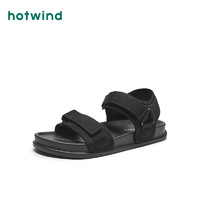 hotwind 熱風(fēng) 男士深色時尚休閑涼鞋