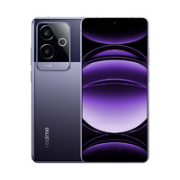 realme 真我 GT6第三代驍龍8旗艦芯 6000nit無雙電競直屏 5800mAh聚能電池 AI智能游戲手機 16+256風(fēng)暴紫