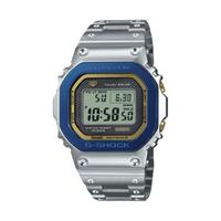 CASIO 卡西歐 G-SHOCK金屬進(jìn)化系列 43.2毫米太陽(yáng)能電波腕表 GMW-B5000SS-2 50周年紀(jì)念款