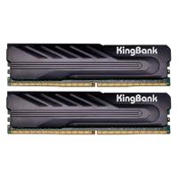 KINGBANK 金百達 黑爵系列 DDR4 3200MHz 臺式機內(nèi)存 馬甲條 黑色 16GB