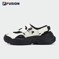 FILA 斐樂 瑪麗FILAFUSION斐樂女鞋海螺魔術涼鞋2024沙灘鞋