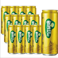 SNOWBEER 雪花 純生啤酒易拉罐裝500ml*12瓶