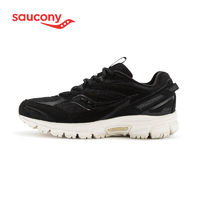 saucony 索康尼 夏季透氣Saucony索康尼女子跑步鞋運(yùn)動(dòng)休閑鞋舒適減震經(jīng)典黑白款