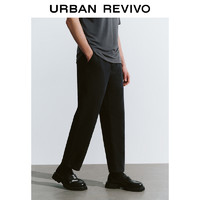 URBAN REVIVO UR男裝洗水洗水直筒牛仔長褲UMU840028