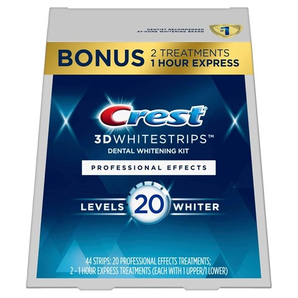 Crest 佳潔士 3D3D Whitestrips Professional Effects 美白牙貼套裝 44 片（22 對(duì)裝）