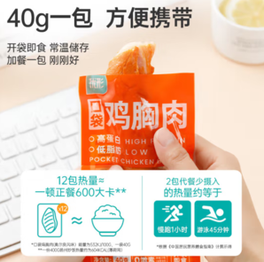 ishape 優(yōu)形 常溫低脂 麻辣味雞胸肉*1袋 40g