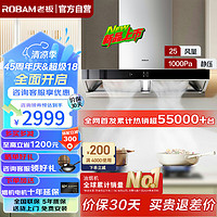 ROBAM 老板 雙子星油煙機 65X3S 變頻雙腔25立方風(fēng)量