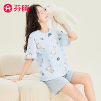 FENTENG 芬騰 圓領薄款家居服套裝 Q9FX257290057