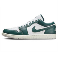 NIKE 耐克 AIR JORDAN 1 LOW SE 綠白男子低幫運動休閑板鞋 FQ7687-300 44