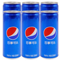 pepsi 百事 可樂 Pepsi 碳酸飲料 330ml*6聽