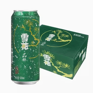 雪花啤酒晶粹8度500ml*12聽 