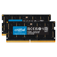 Crucial 英睿達(dá) DDR5 4800MHz 筆記本內(nèi)存條 64GB（32GB×2）套裝