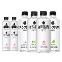 阿lienergy 外星人飲料 外星人 電解質(zhì)水含維生素?zé)o糖飲料500ml*8瓶整箱裝 4種口味裝 荔枝*2+青檸*2+白葡萄*2+白桃*2