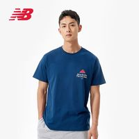 new balance 男式運(yùn)動(dòng)短袖T恤 AMT22375-BGV