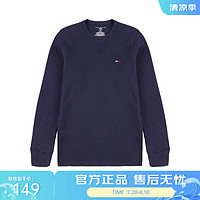 TOMMY HILFIGER 湯米希爾費格（Tommy Hilfiger）休閑簡約男士長袖T恤