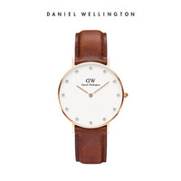 Daniel Wellington 滿天星棕色腕表 DW00100075