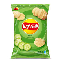 Lay's 樂事 原切薯片黃瓜味135g*1袋