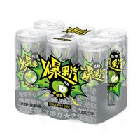 JIANLIBAO 健力寶 爆果汽低糖蘋果味氣泡水飲料330ml*6罐