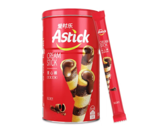 AStick 愛時樂 夾心棒注心餅干蛋卷330g *2