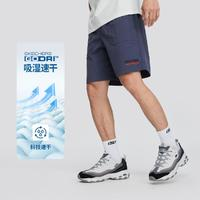 SKECHERS 斯凱奇 男士梭織五分褲 L224M107