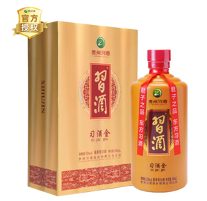 XIJIU 習(xí)酒 金 醬香型白酒 53度 500ml