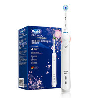 Oral-B 歐樂B 歐樂-B P4000 電動牙刷 櫻花白 夜櫻