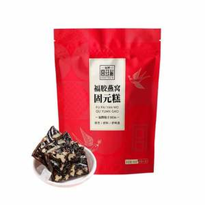 中華老字號(hào)！福牌 宮廷秘 阿膠燕窩固元糕 50g*10袋