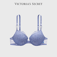 VICTORIA'S SECRET 維密 蕾絲3/4罩杯薄襯墊上托聚攏文胸內(nèi)衣