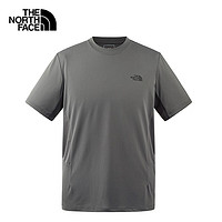 THE NORTH FACE 北面 短袖T恤男戶外運(yùn)動(dòng)速干短袖8826 灰色/0UZ S 8826/灰色