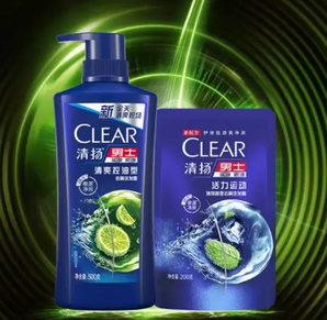 Clear 清揚 男士/女士控油去屑洗發(fā)露500g+200g